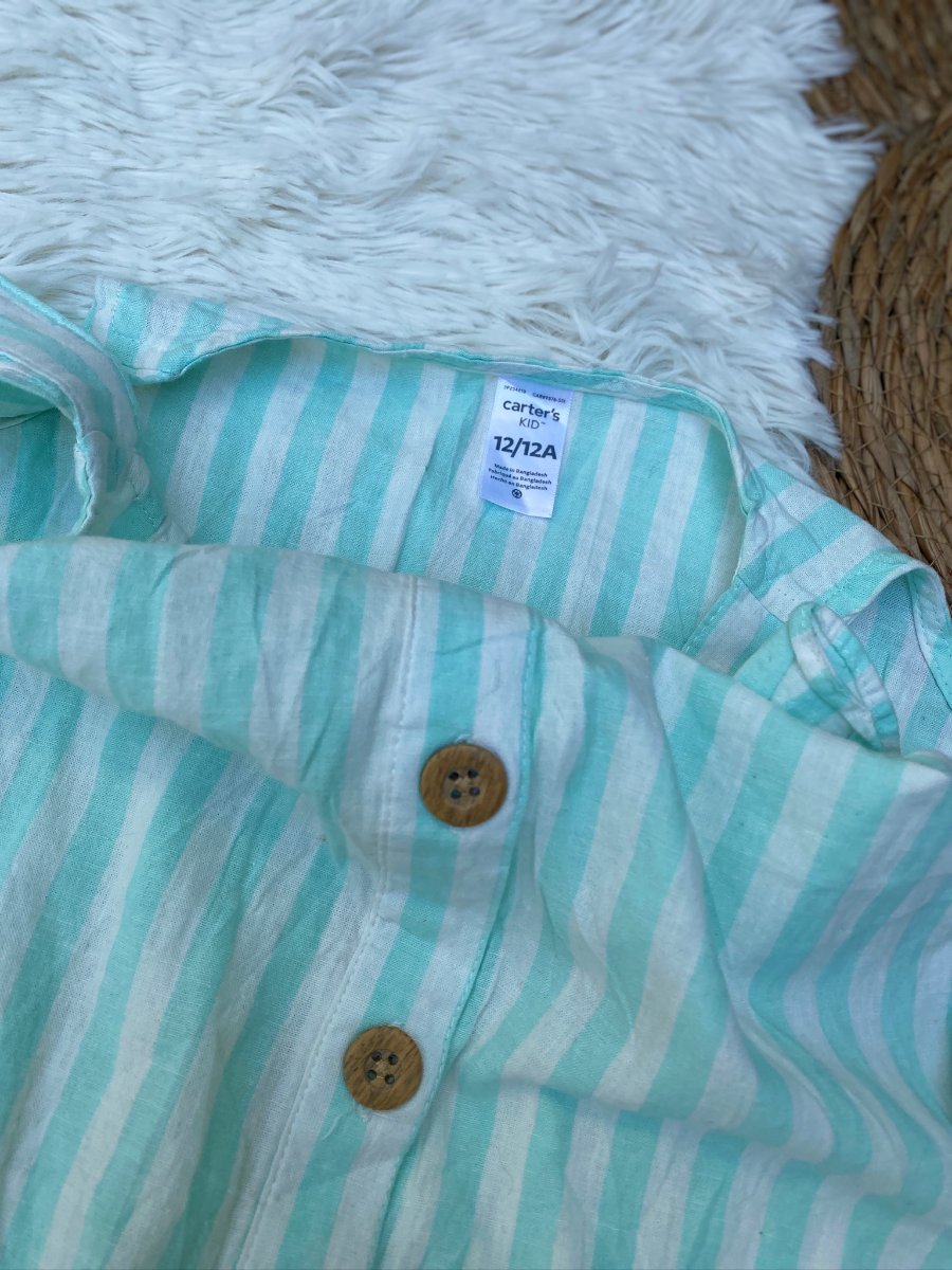 Enterizo CARTER'S KID Rayas Menta — miniatura 4