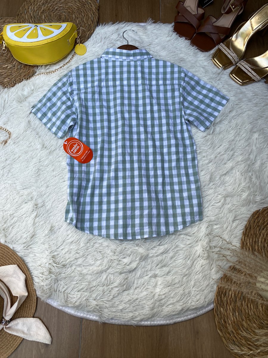 Camisa Clásica WONDER NATION Cuadros — miniatura 3