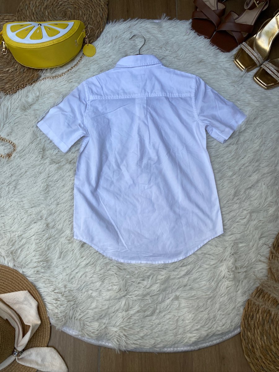 Camisa Infantil PLACE Blanca de Vestir — miniatura 3