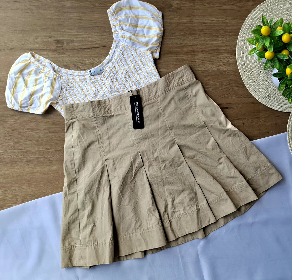 Falda Sahara BANANA REPUBLIC — miniatura 4