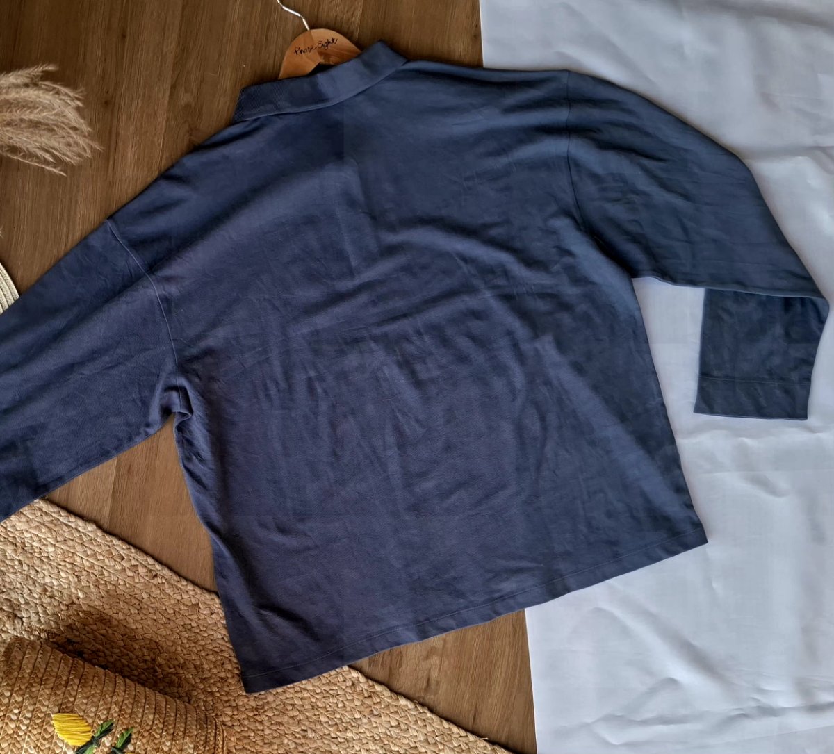 Playera Polo GAP Stretch Piqué Manga Larga — miniatura 3