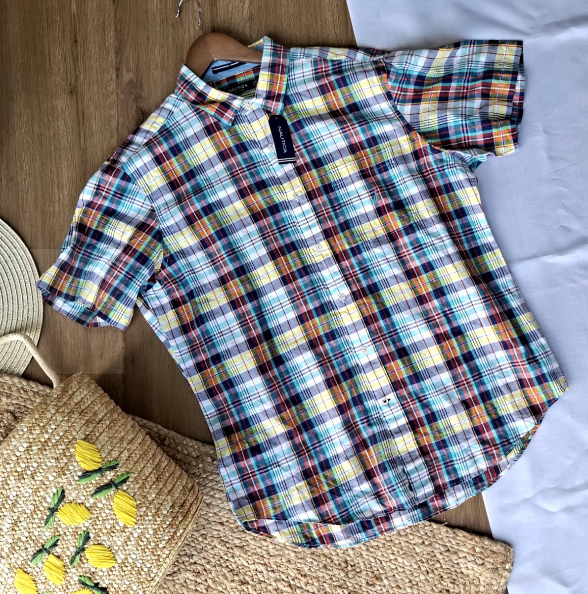 Camisa NAUTICA Cuadros Multicolor — miniatura 2