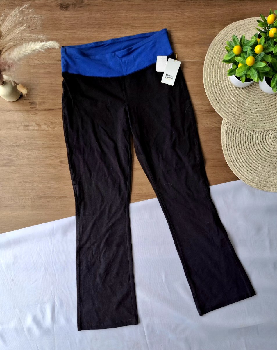 Leggings Deportivos EVESL Azul Cintura Alta — miniatura 5