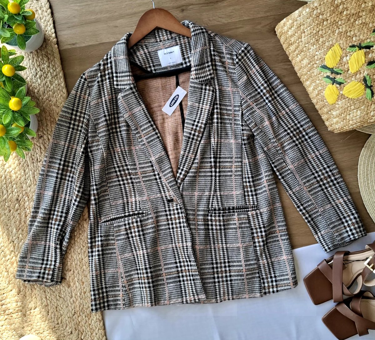 Blazer OLD NAVY Cuadros — miniatura 2