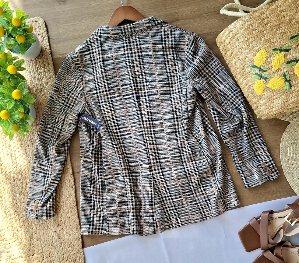 Blazer OLD NAVY Cuadros — miniatura 4