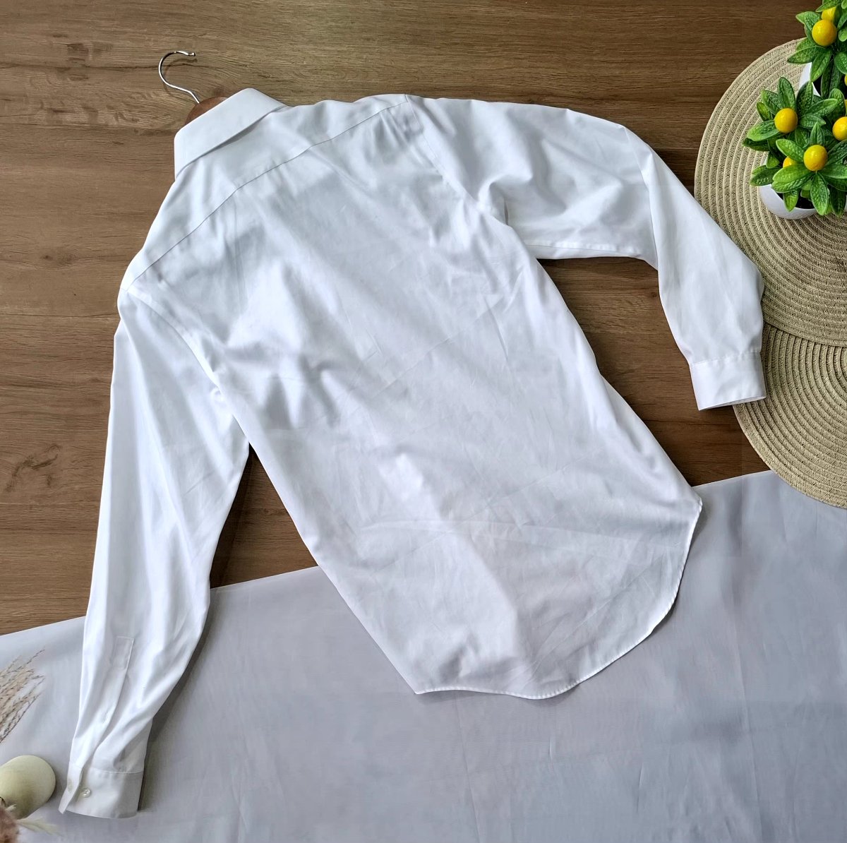 Camisa CALVIN KLEIN Blanca de Vestir — miniatura 3