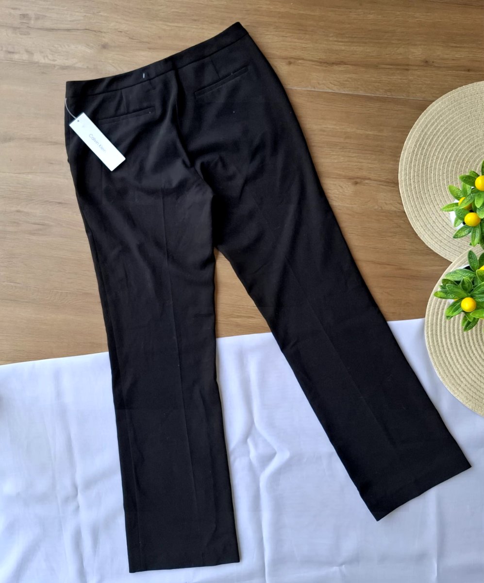 Pantalón de Vestir CALVIN KLEIN Negro — miniatura 3