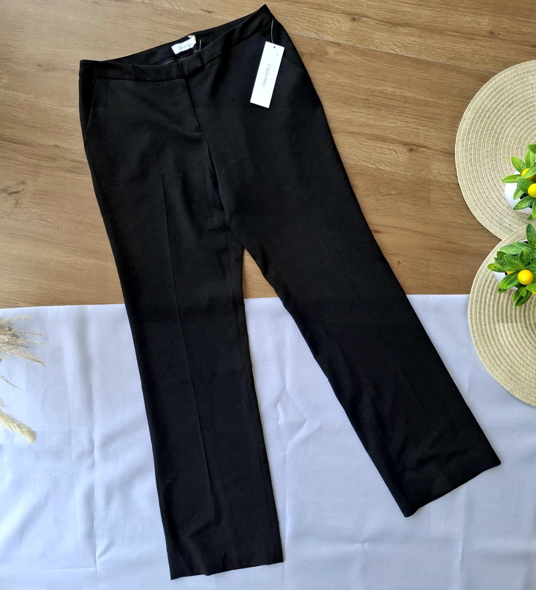 Pantalón de Vestir CALVIN KLEIN Negro — miniatura 2