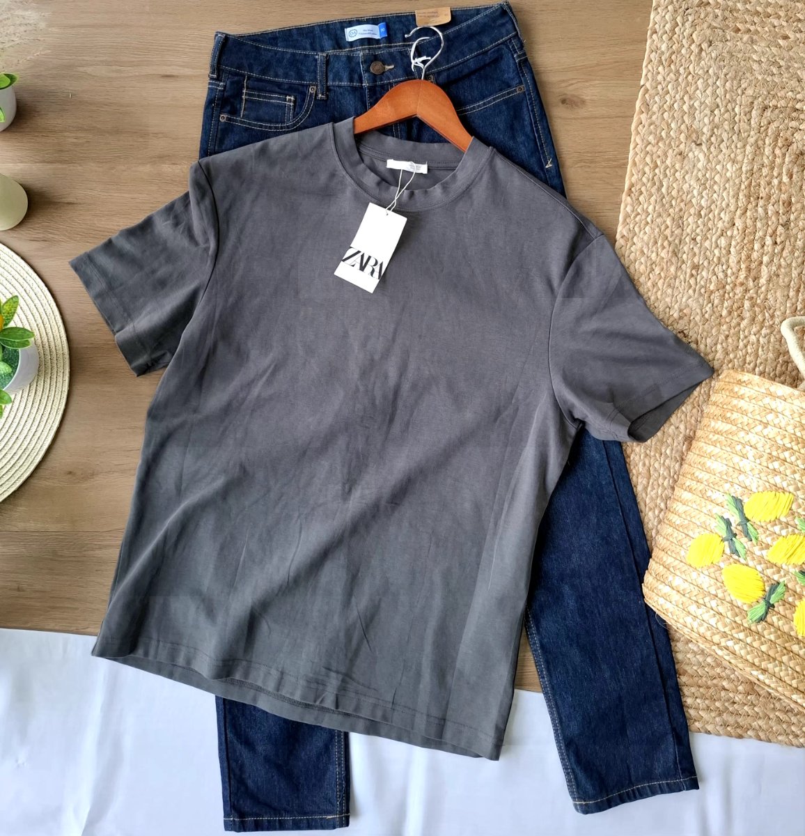 Playera ZARA Basic — miniatura 6