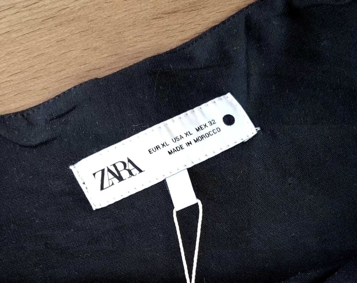 Falda Midi ZARA Plisada Negra — miniatura 5