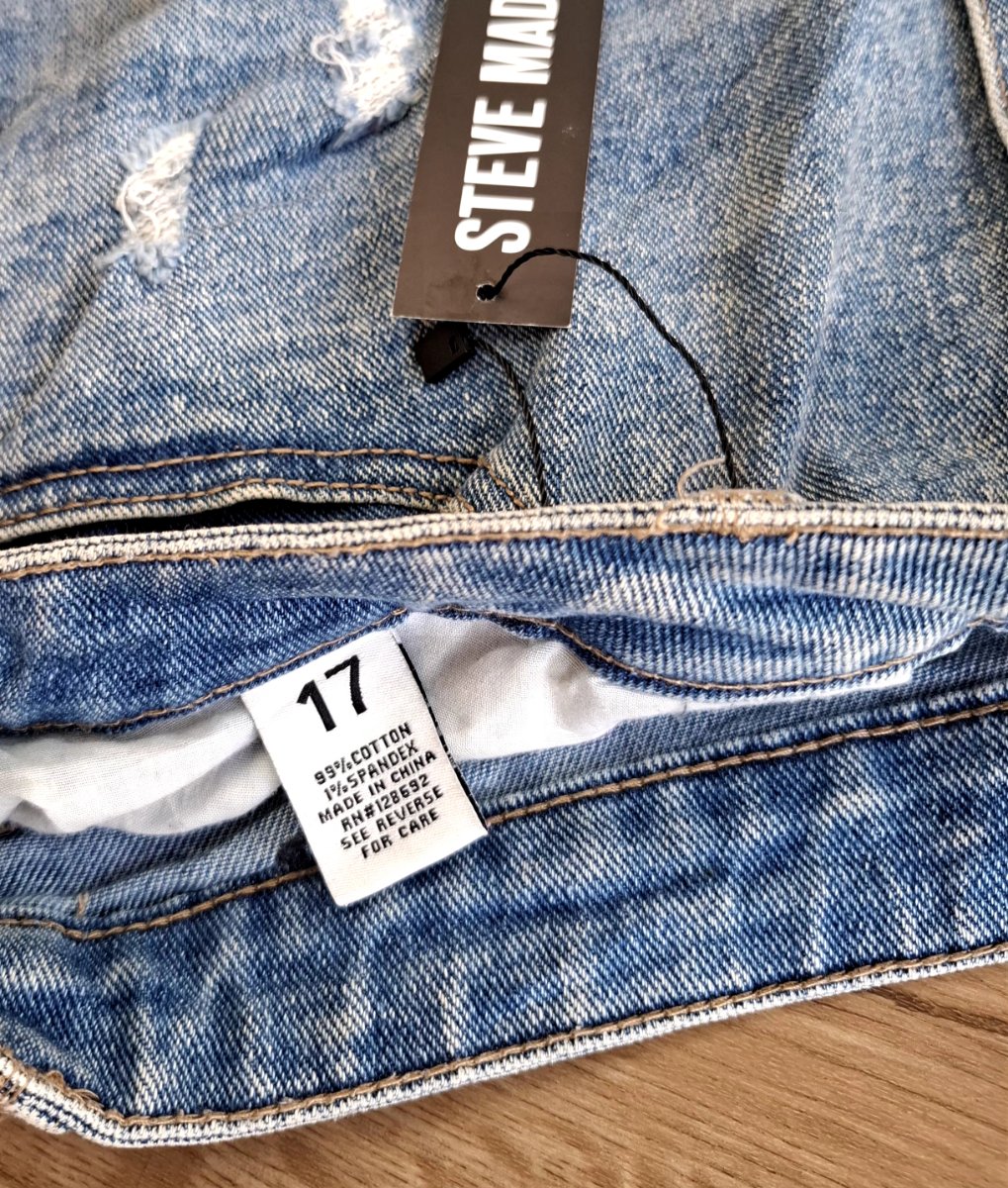 Short de Mezclilla STEVE MADDEN Tiro Alto — miniatura 4