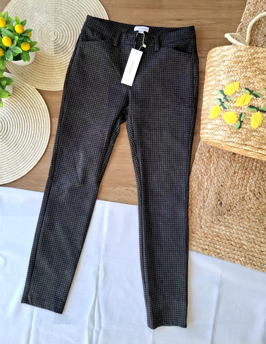 Pantalón CALVIN KLEIN Skinny Gris — miniatura 2