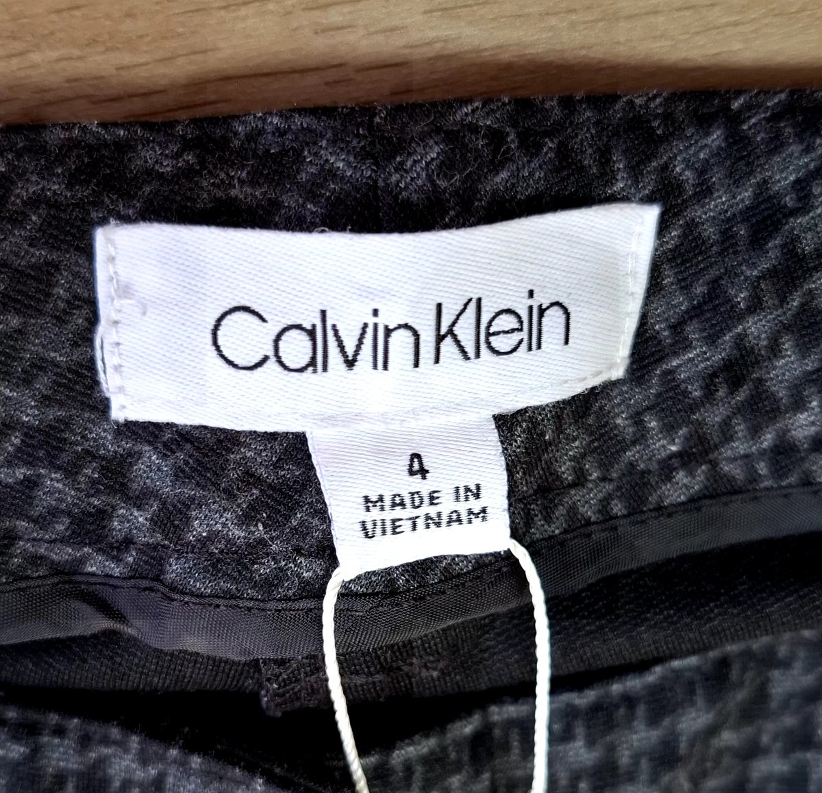 Pantalón CALVIN KLEIN Skinny Gris — miniatura 4