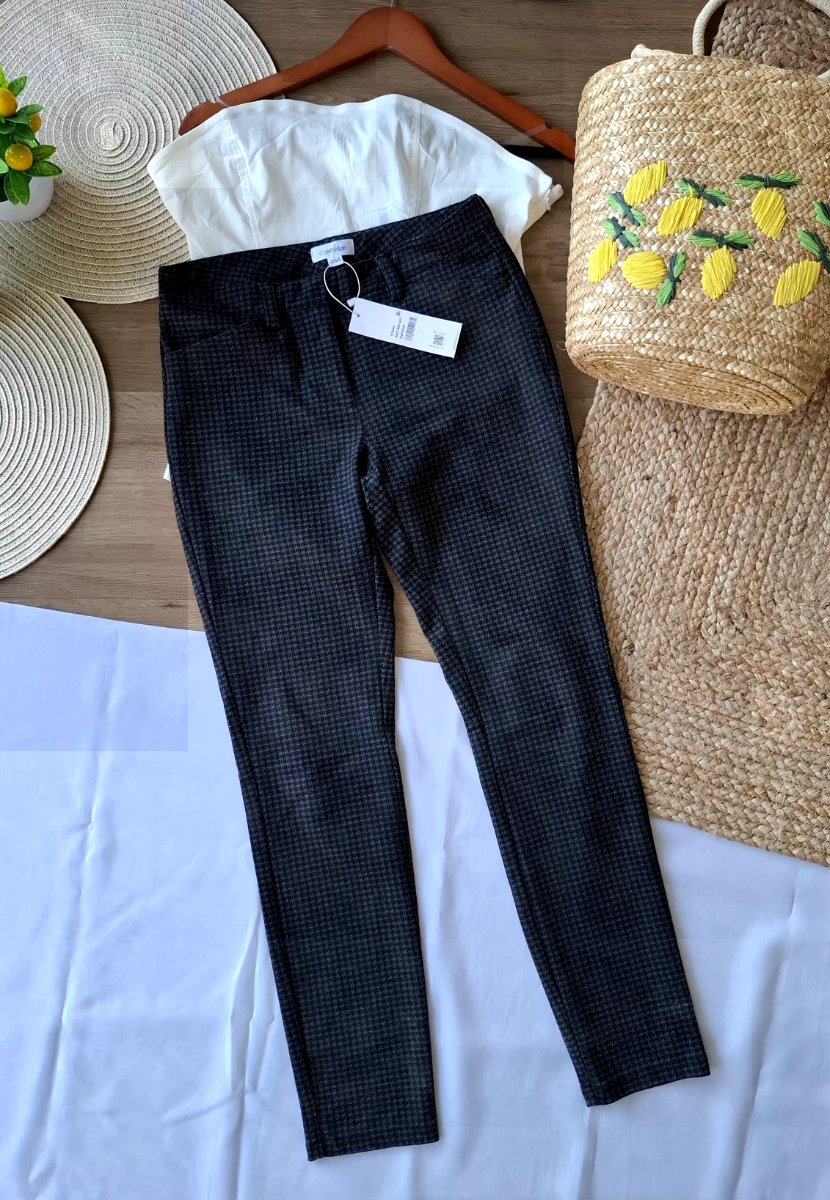 Pantalón CALVIN KLEIN Skinny Gris — miniatura 5