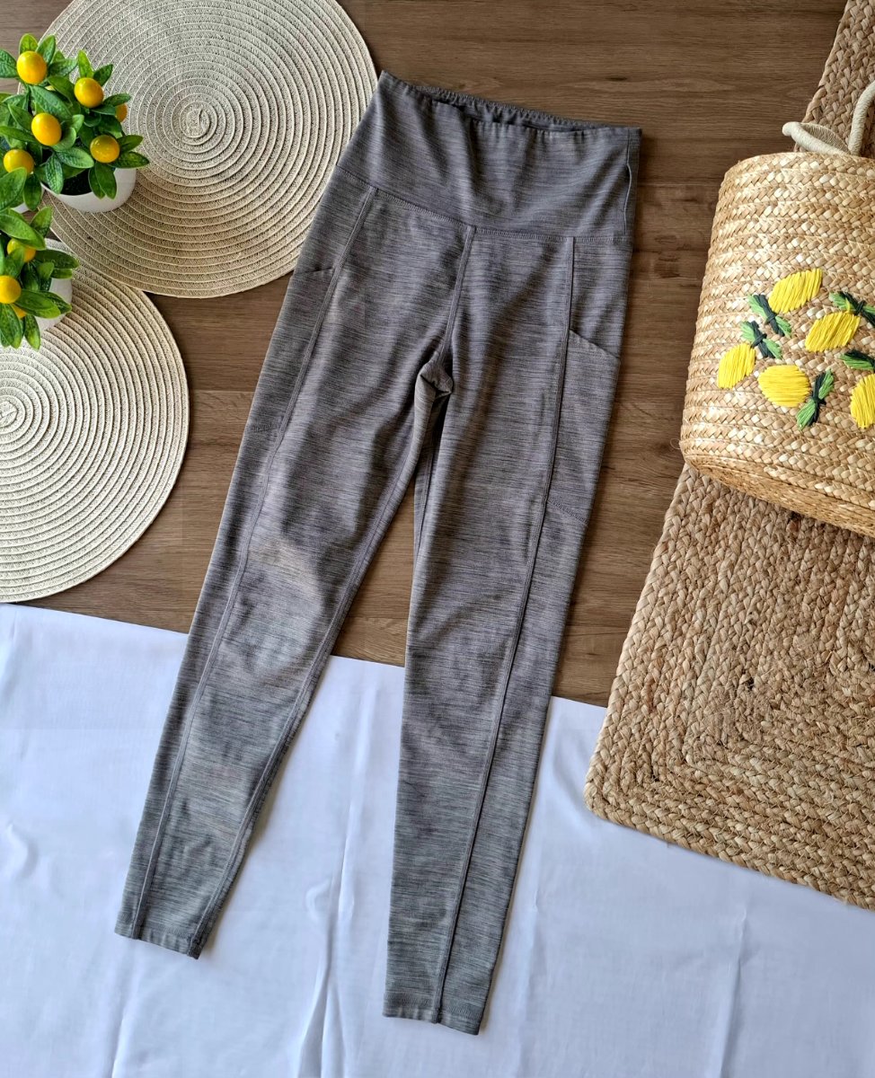 Leggings AMERICAN EAGLE Pocket Gris Jaspeado — miniatura 2