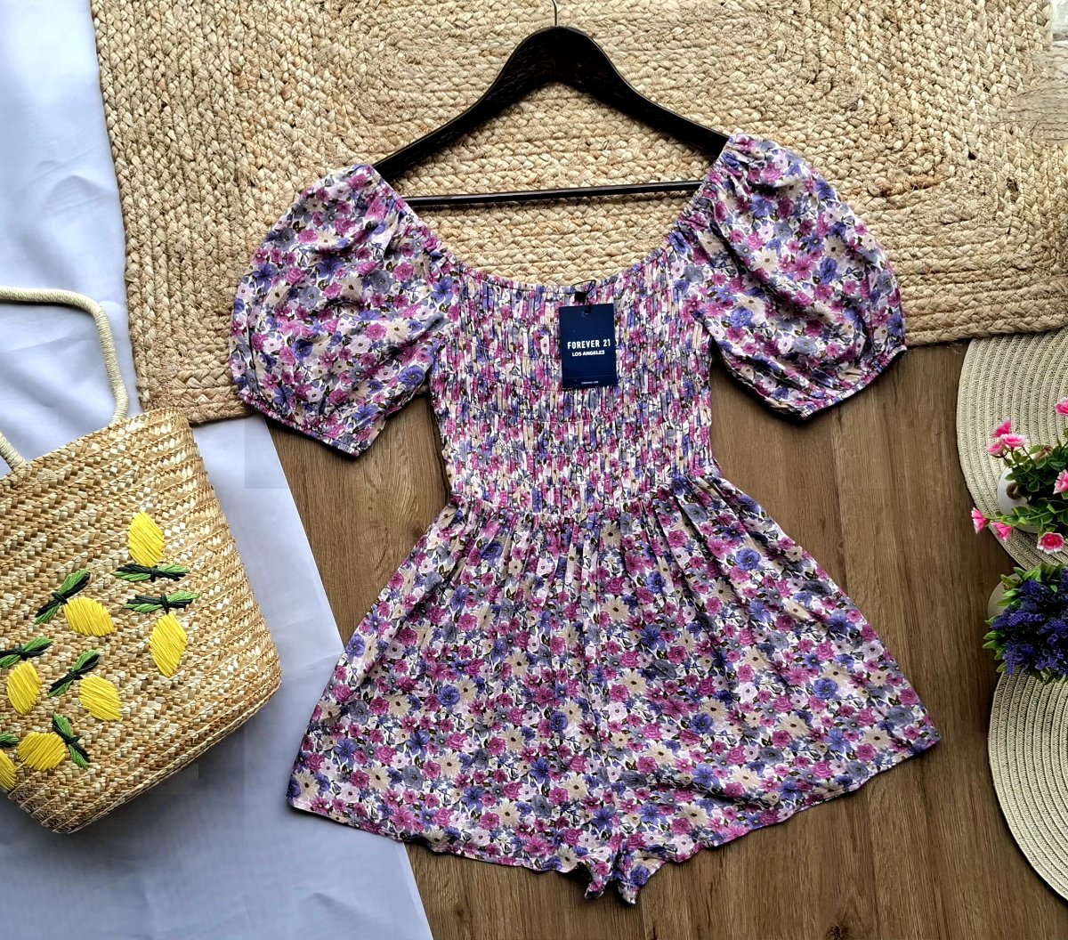 Enterizo FOREVER 21 Floral — miniatura 2