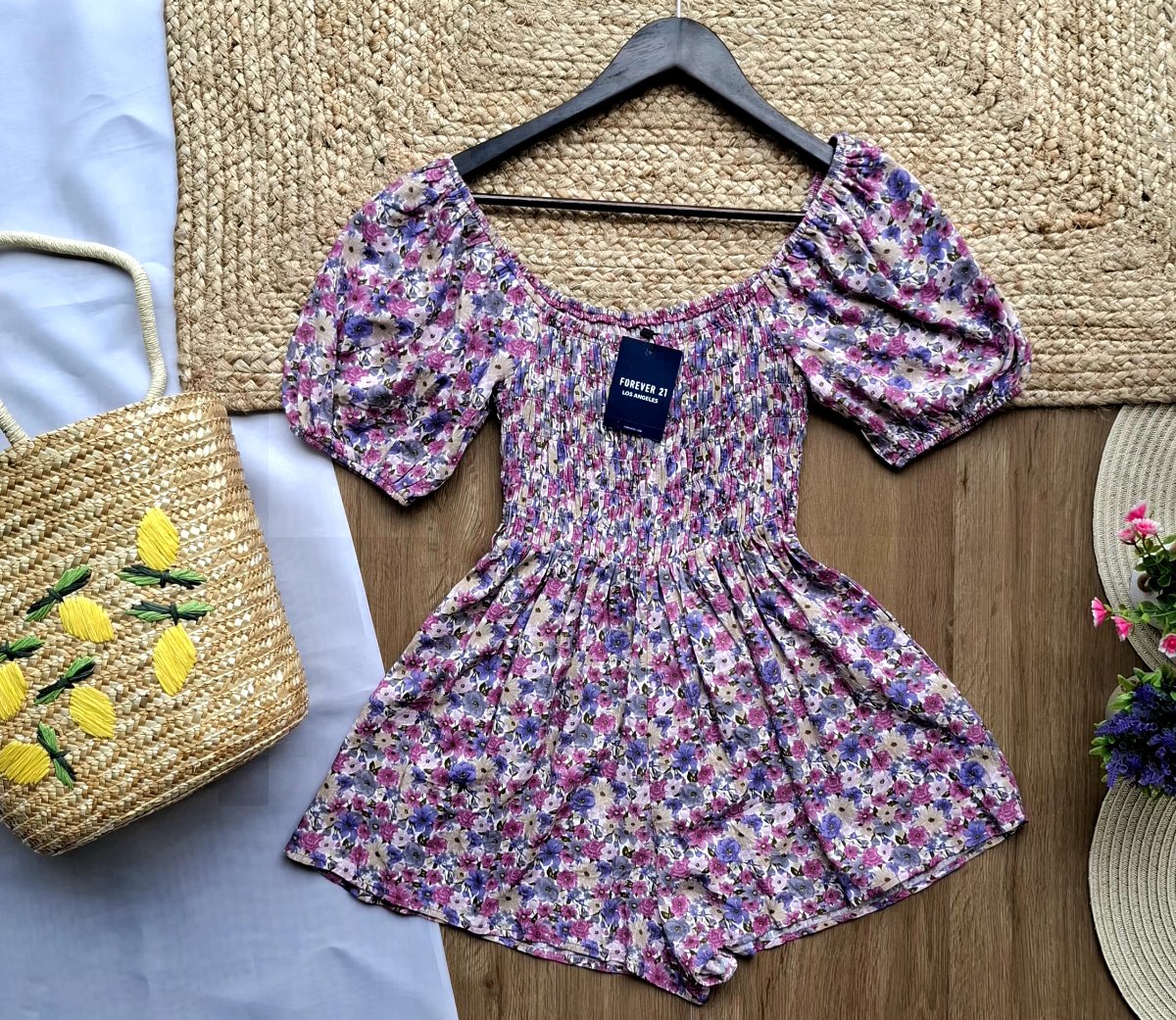 Enterizo FOREVER 21 Floral — miniatura 3
