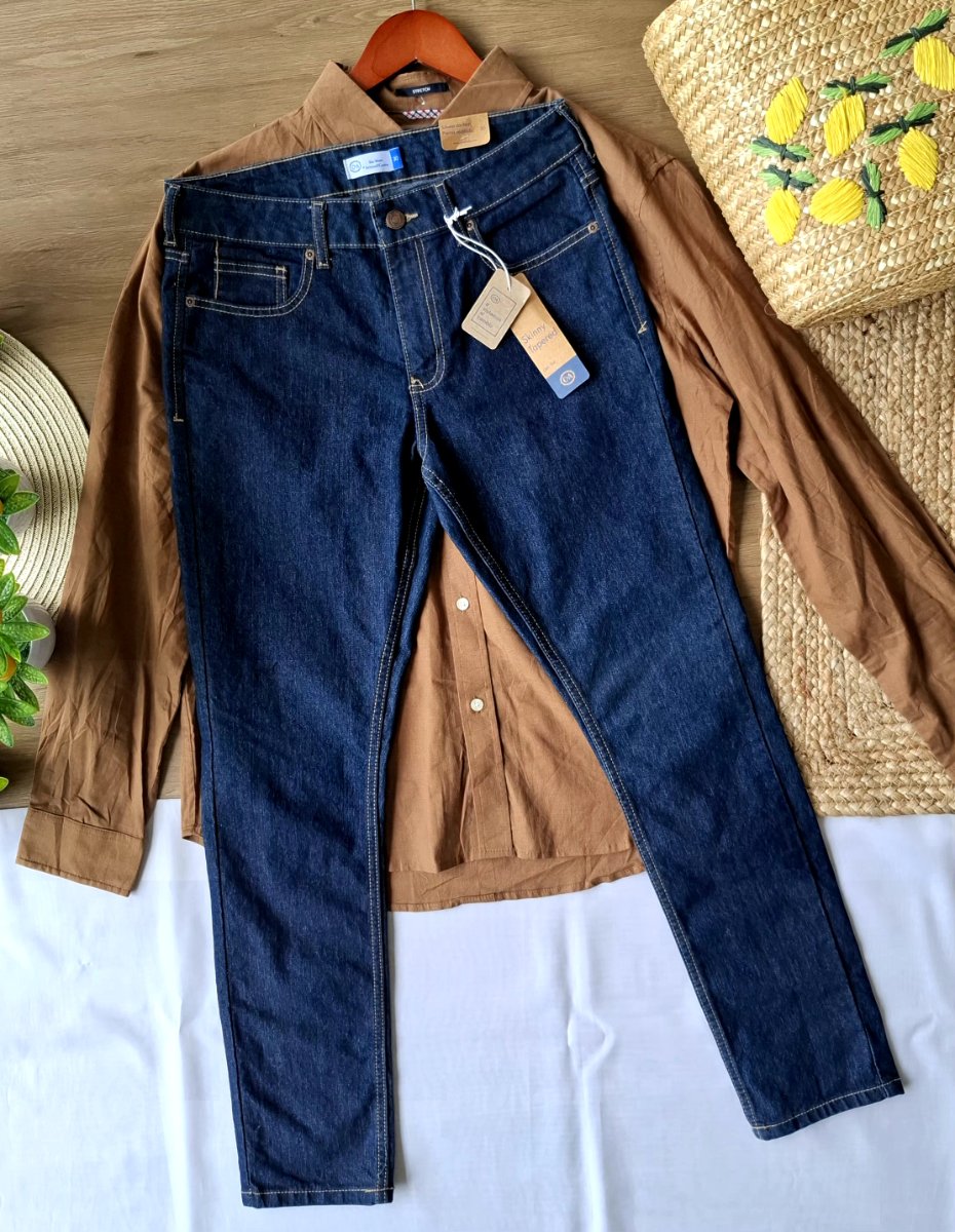 Jeans C&A Slow Wash Azul Oscuro — miniatura 4