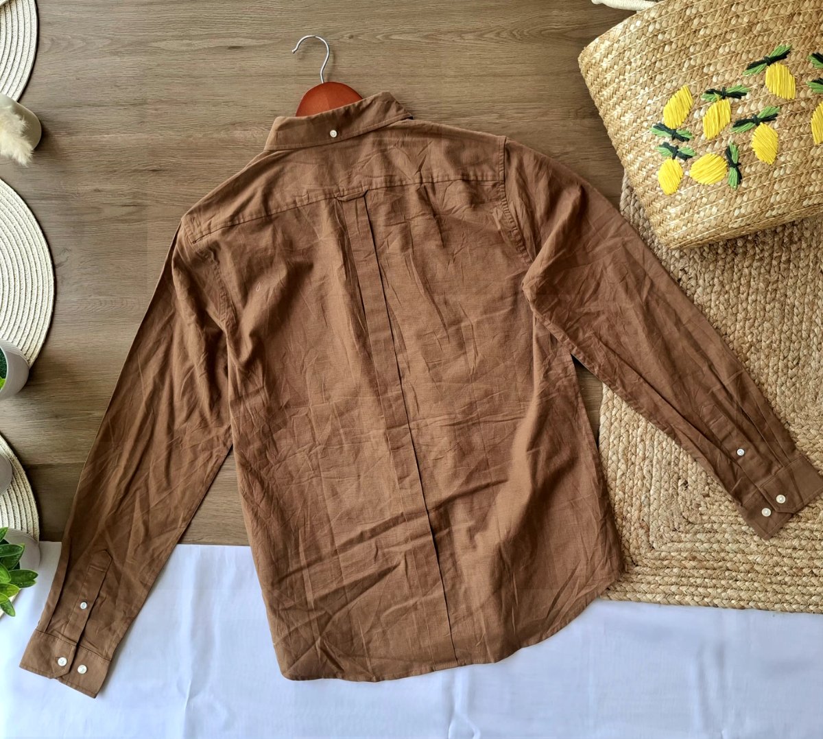 Camisa BEN SHERMAN Café — miniatura 3