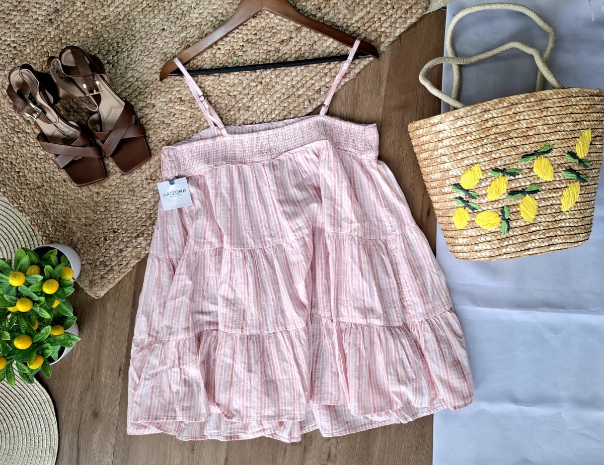 Vestido ARIZONA JEAN CO Breeze Rosa — miniatura 3
