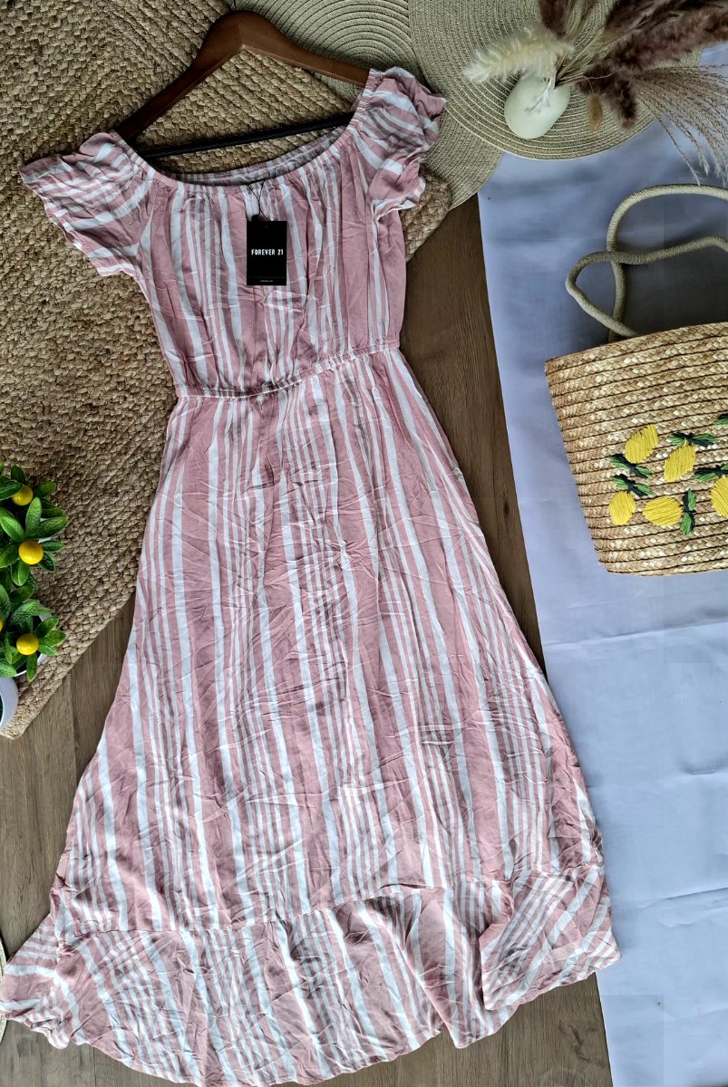 Vestido FOREVER 21 Pink Riviera — miniatura 3