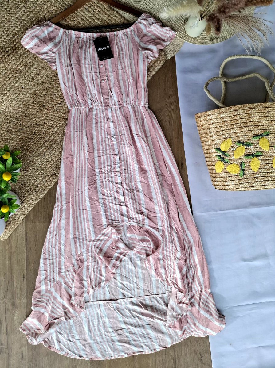 Vestido FOREVER 21 Pink Riviera — miniatura 2