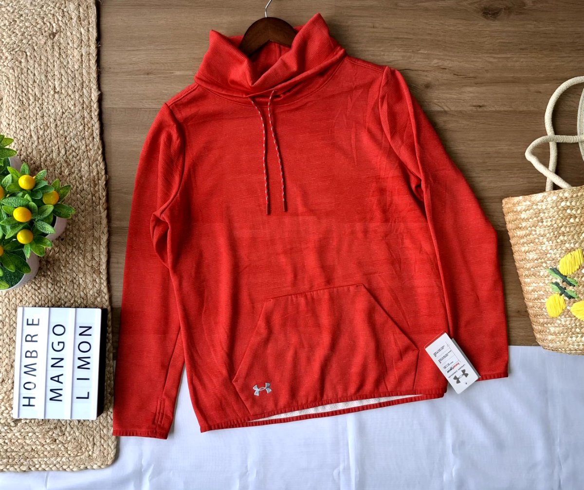 Sudadera UNDER ARMOUR Roja — miniatura 2