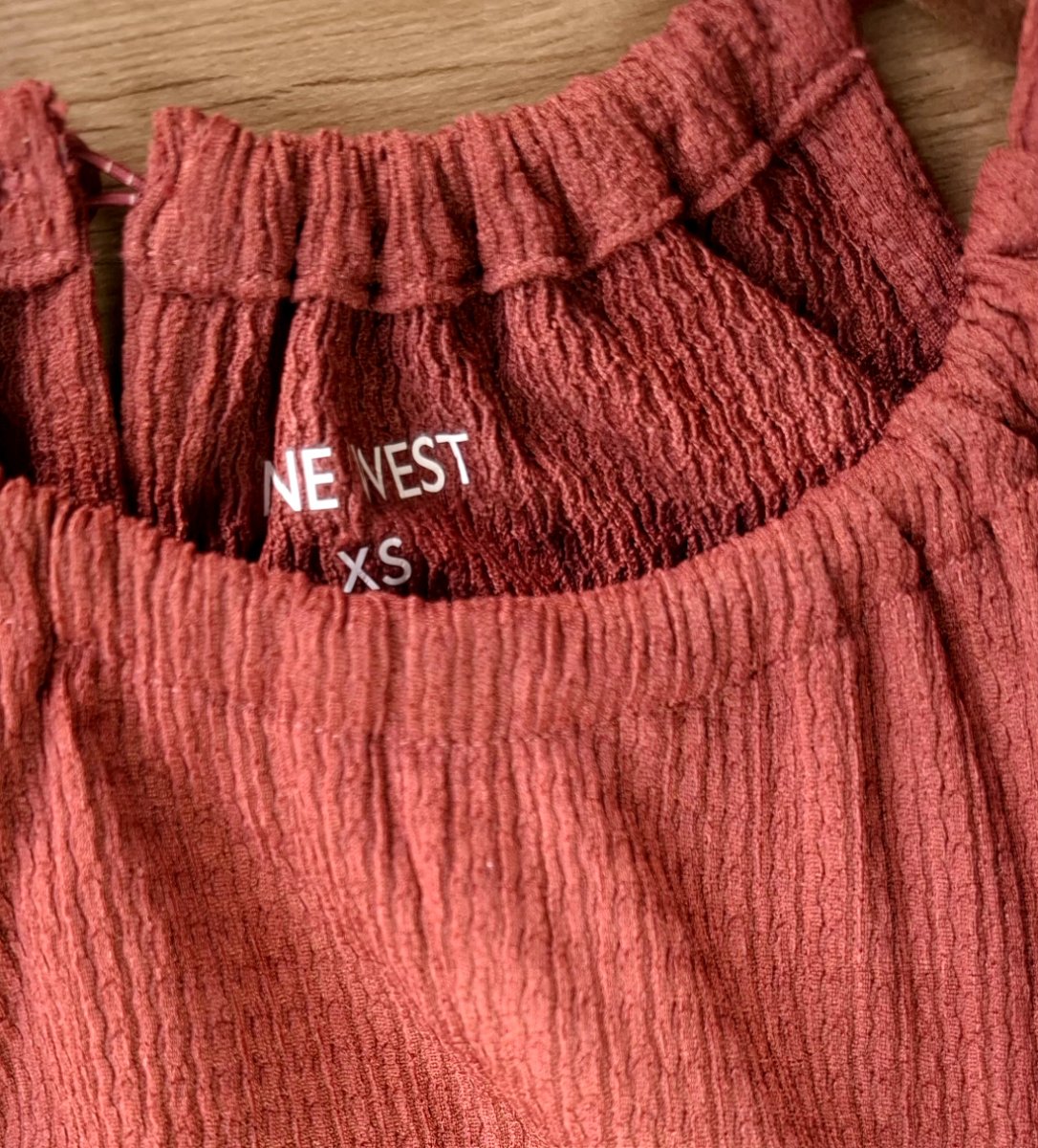 Blusa Halter NINE WEST Terracota — miniatura 4