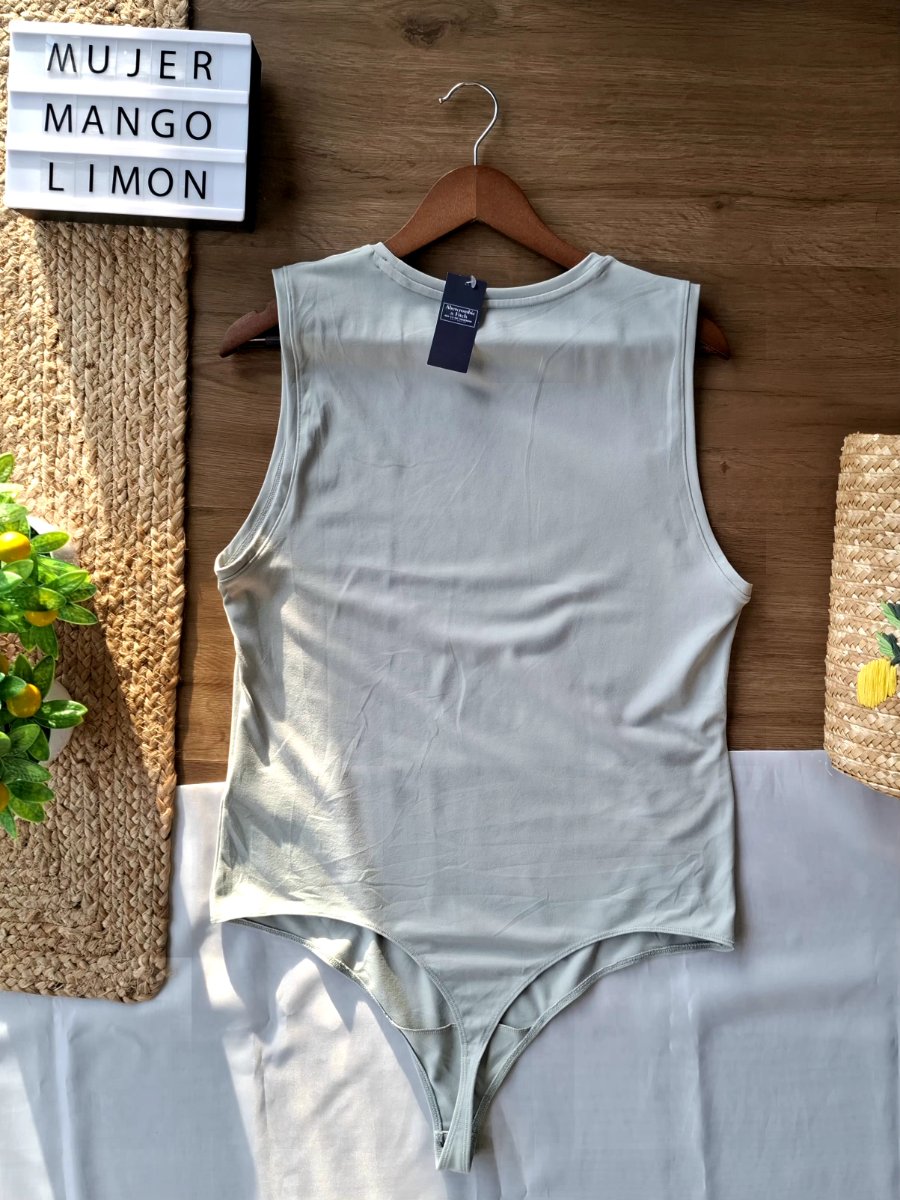 Body ABERCROMBIE & FITCH Verde Salvia — miniatura 3