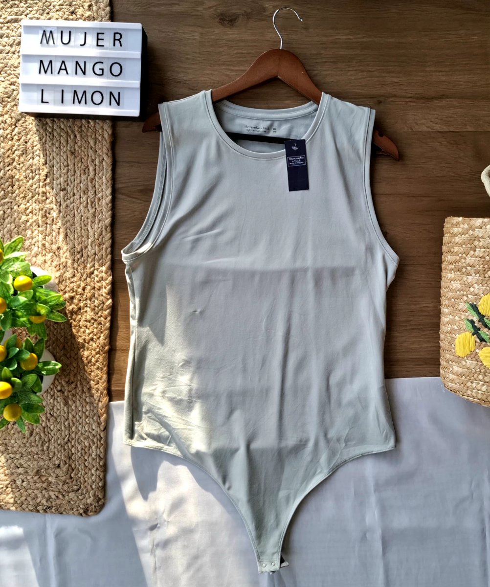 Body ABERCROMBIE & FITCH Verde Salvia — miniatura 2