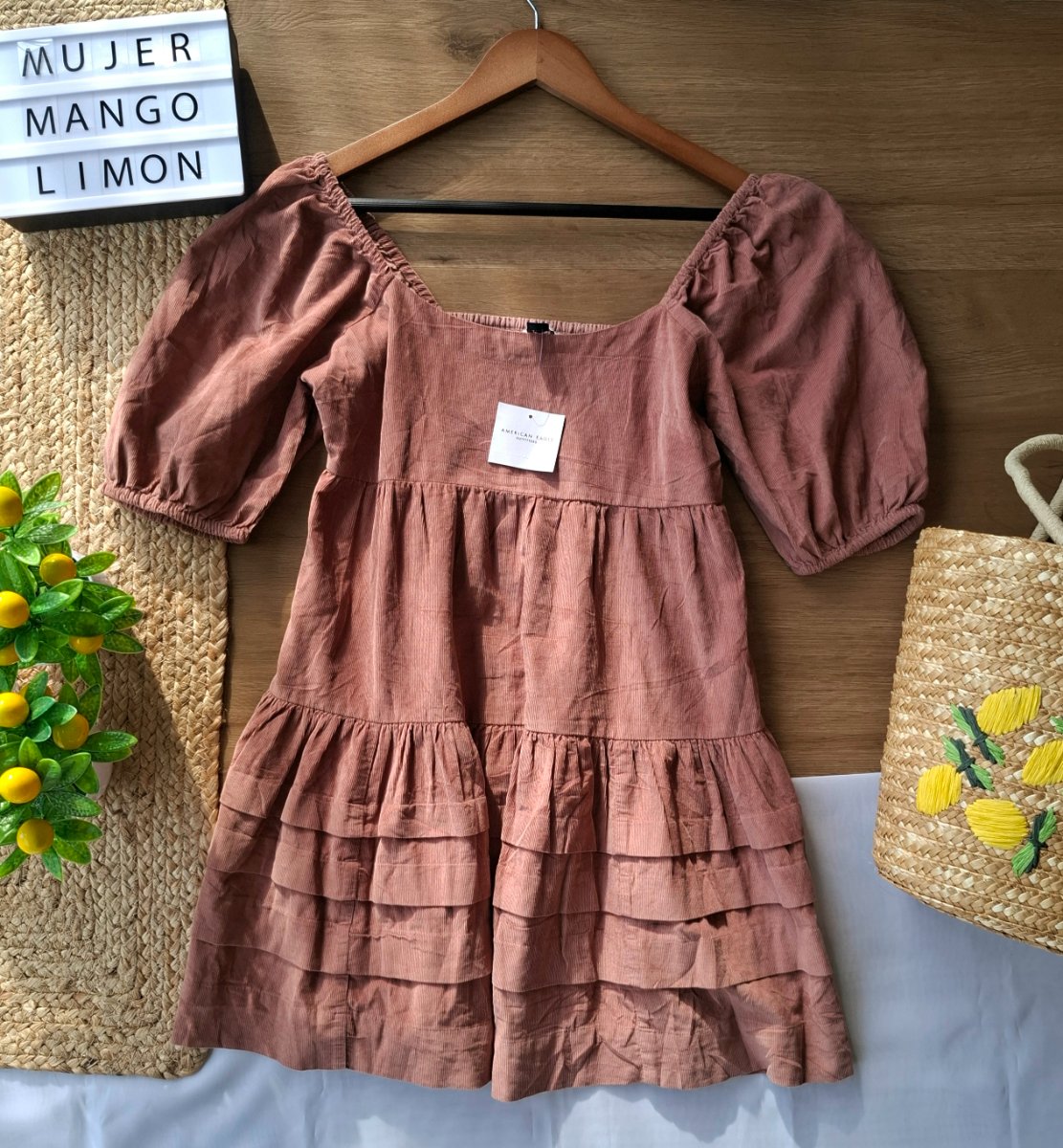 Vestido AMERICAN EAGLE Terracota Cottage — miniatura 2