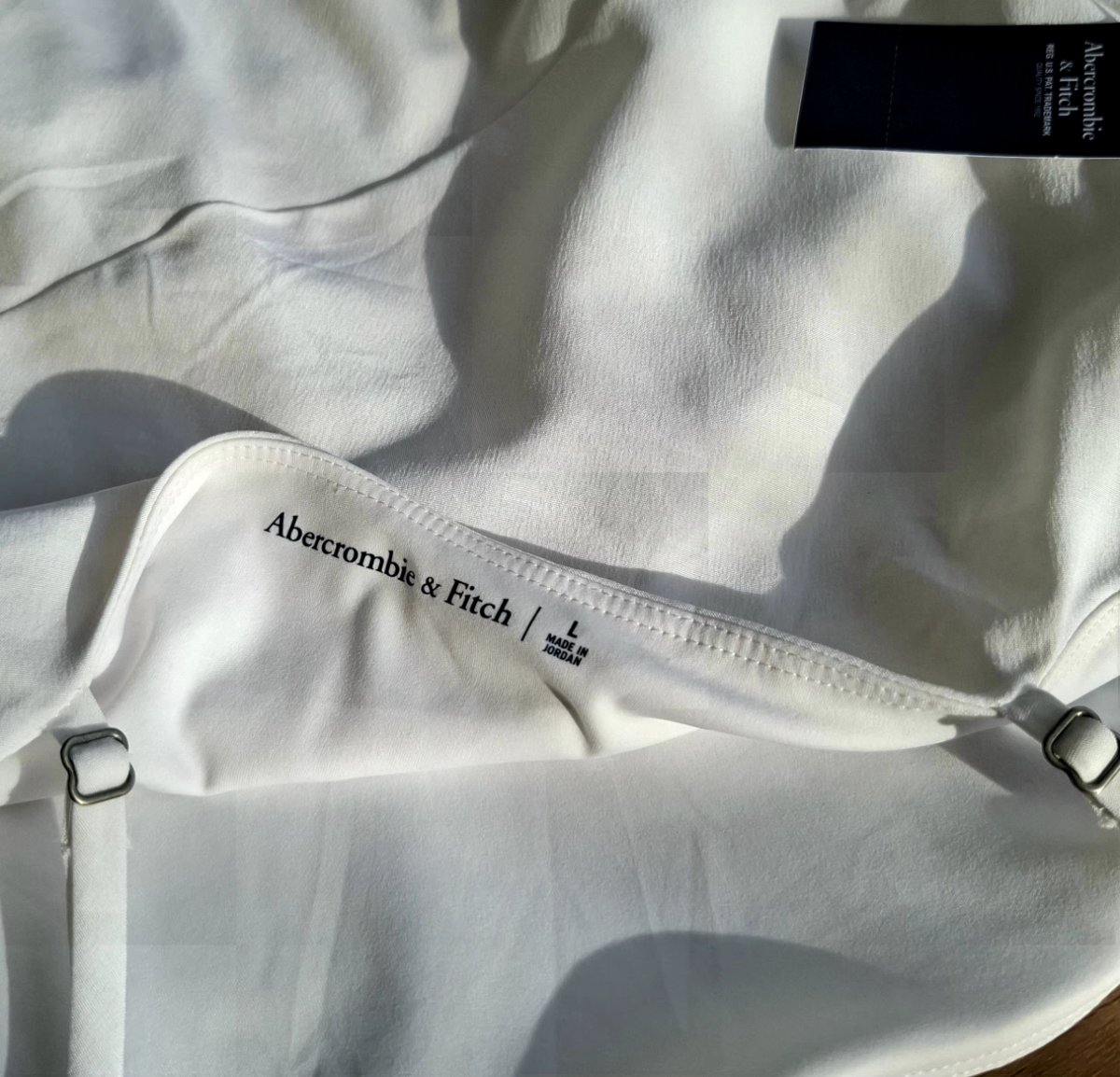 Vestido ABERCROMBIE & FITCH Blanco Skater — miniatura 4