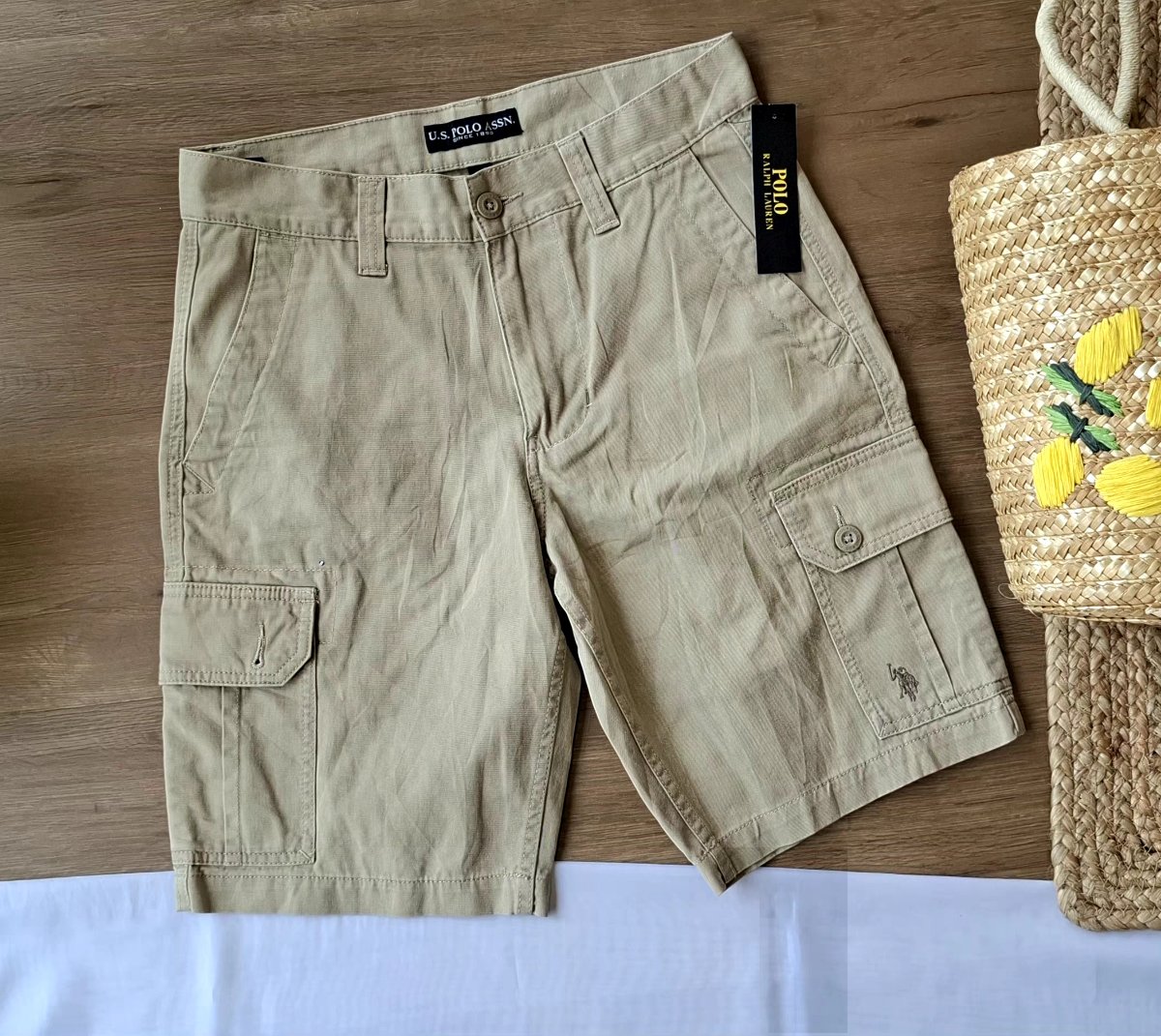 Bermuda Cargo U.S. POLO ASSN. Beige — miniatura 2