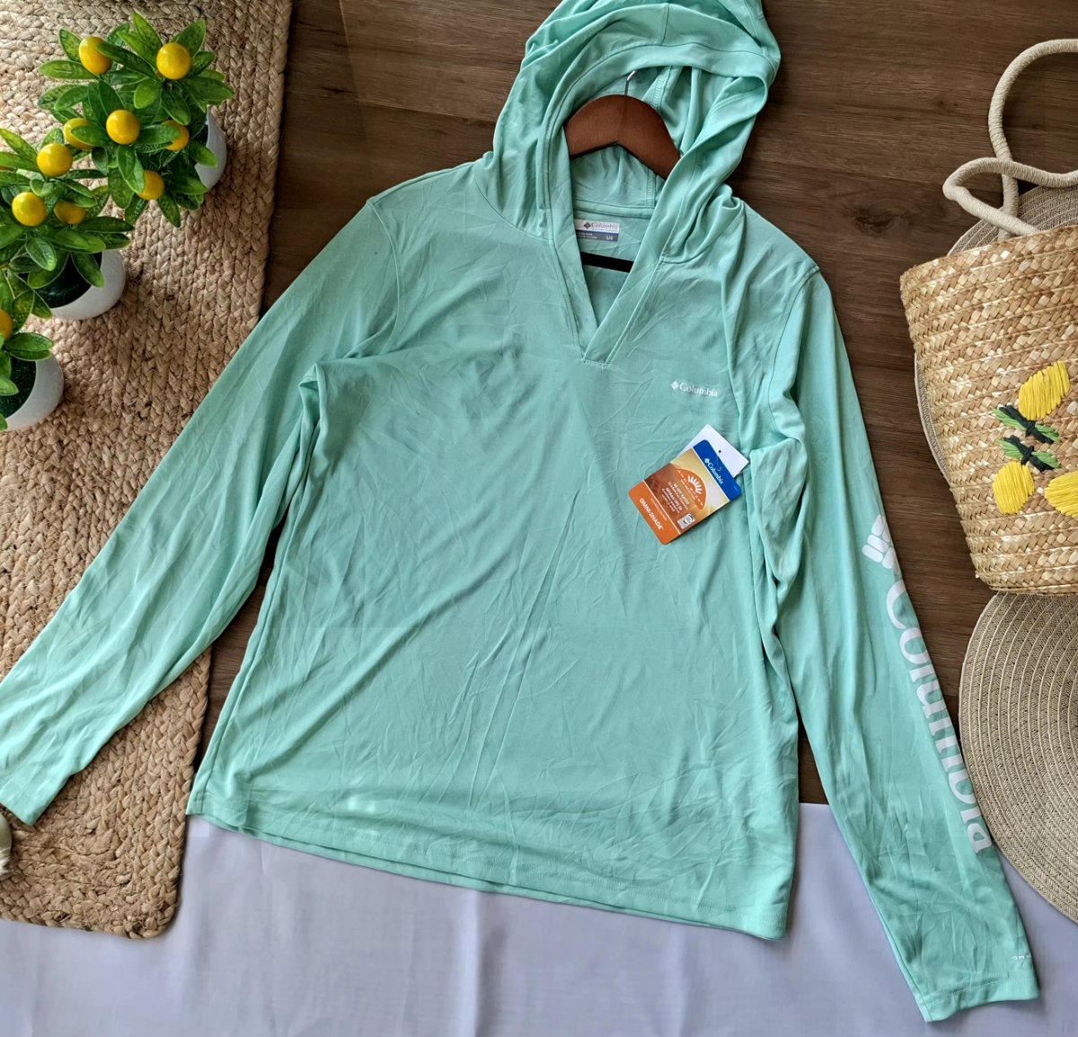 Playera COLUMBIA Aqua Trail Hooded — miniatura 2