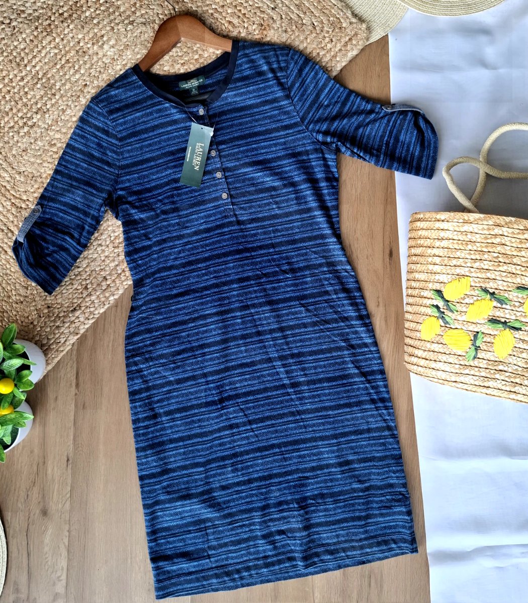 Vestido RALPH LAUREN Blue Heritage — miniatura 2