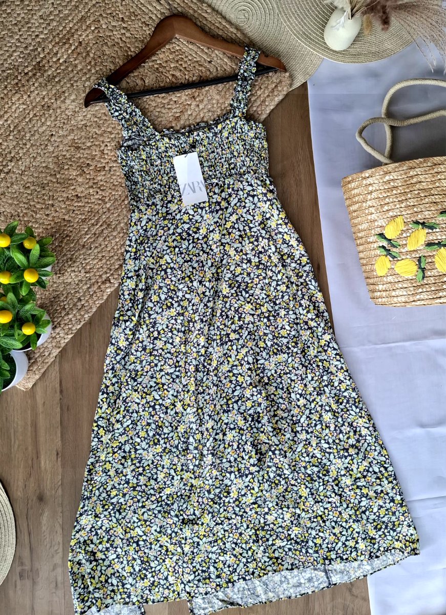 Vestido ZARA Wildflower Midi — miniatura 5