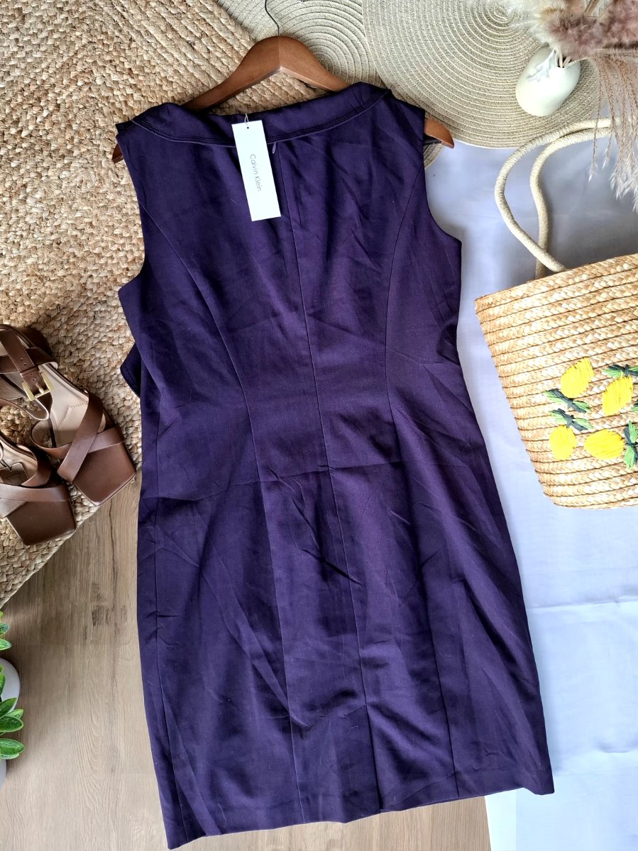 Vestido CALVIN KLEIN Purple Elegance — miniatura 4