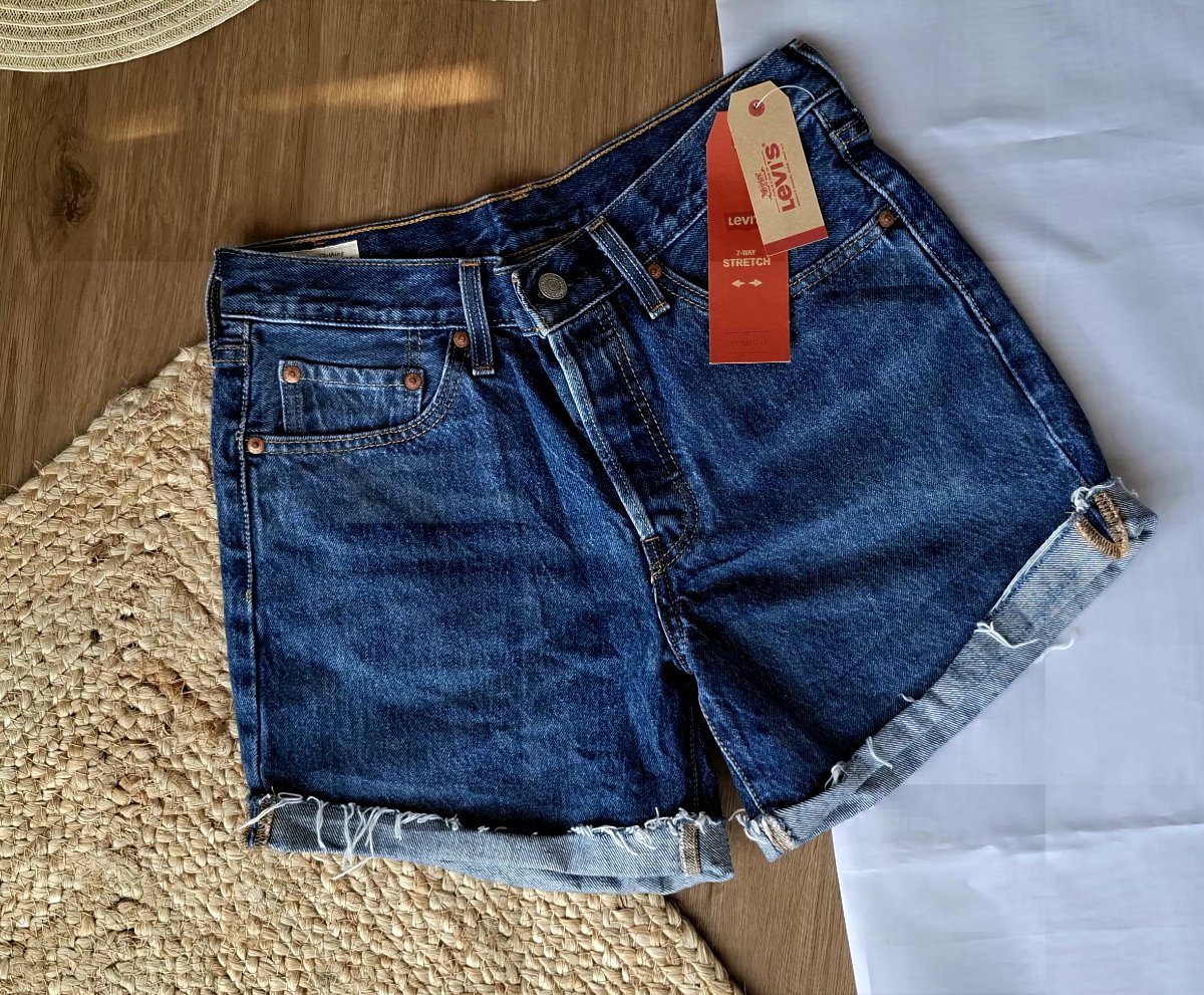 Short LEVI'S 501 Clásico Azul — miniatura 2