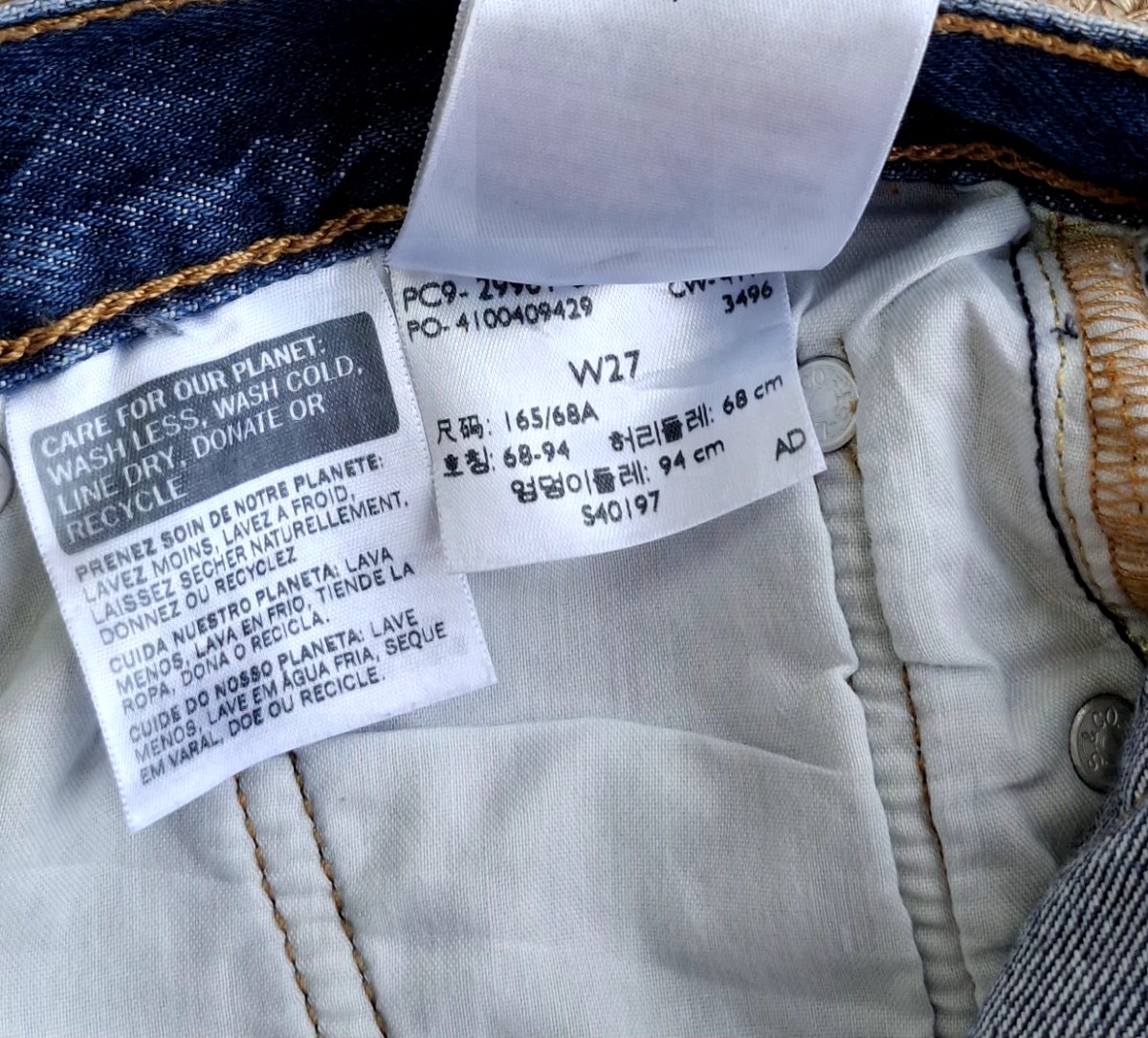 Short LEVI'S 501 Clásico Azul — miniatura 5