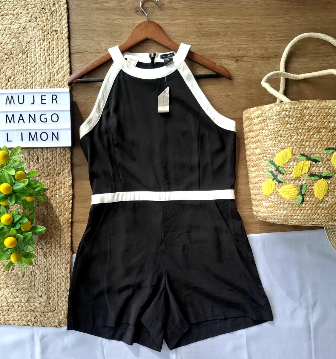 Enterizo ANN TAYLOR Elegancia en Contraste — miniatura 2