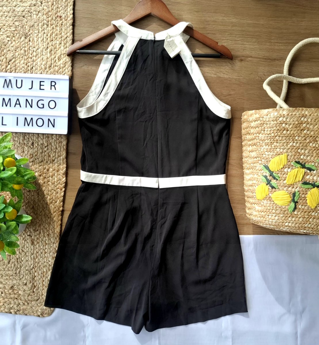 Enterizo ANN TAYLOR Elegancia en Contraste — miniatura 3