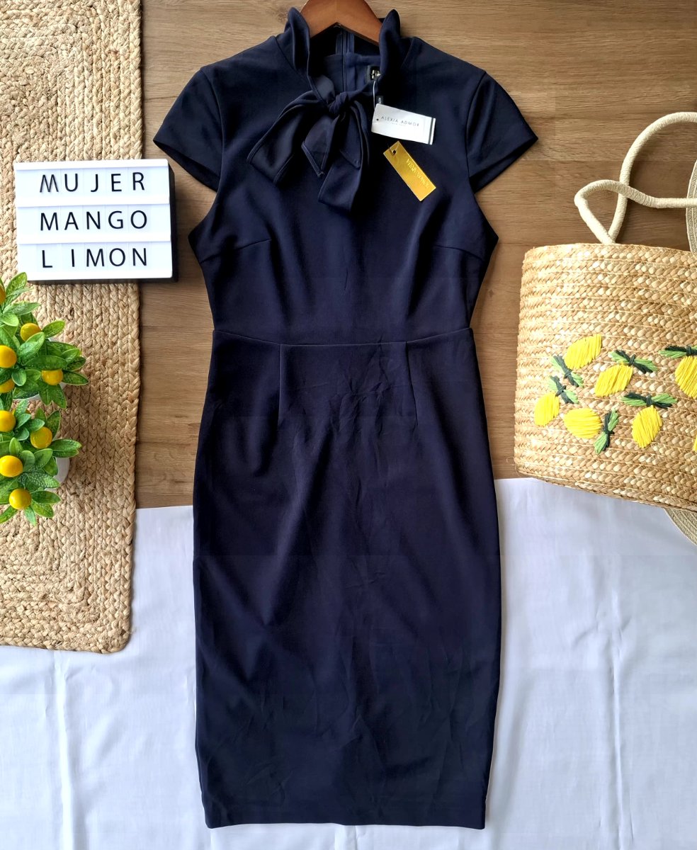Vestido ALEXIA ADMOR Lazo de Medianoche — miniatura 3