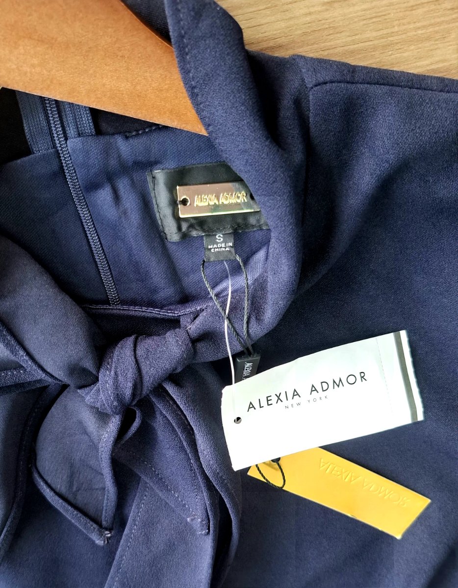 Vestido ALEXIA ADMOR Lazo de Medianoche — miniatura 4