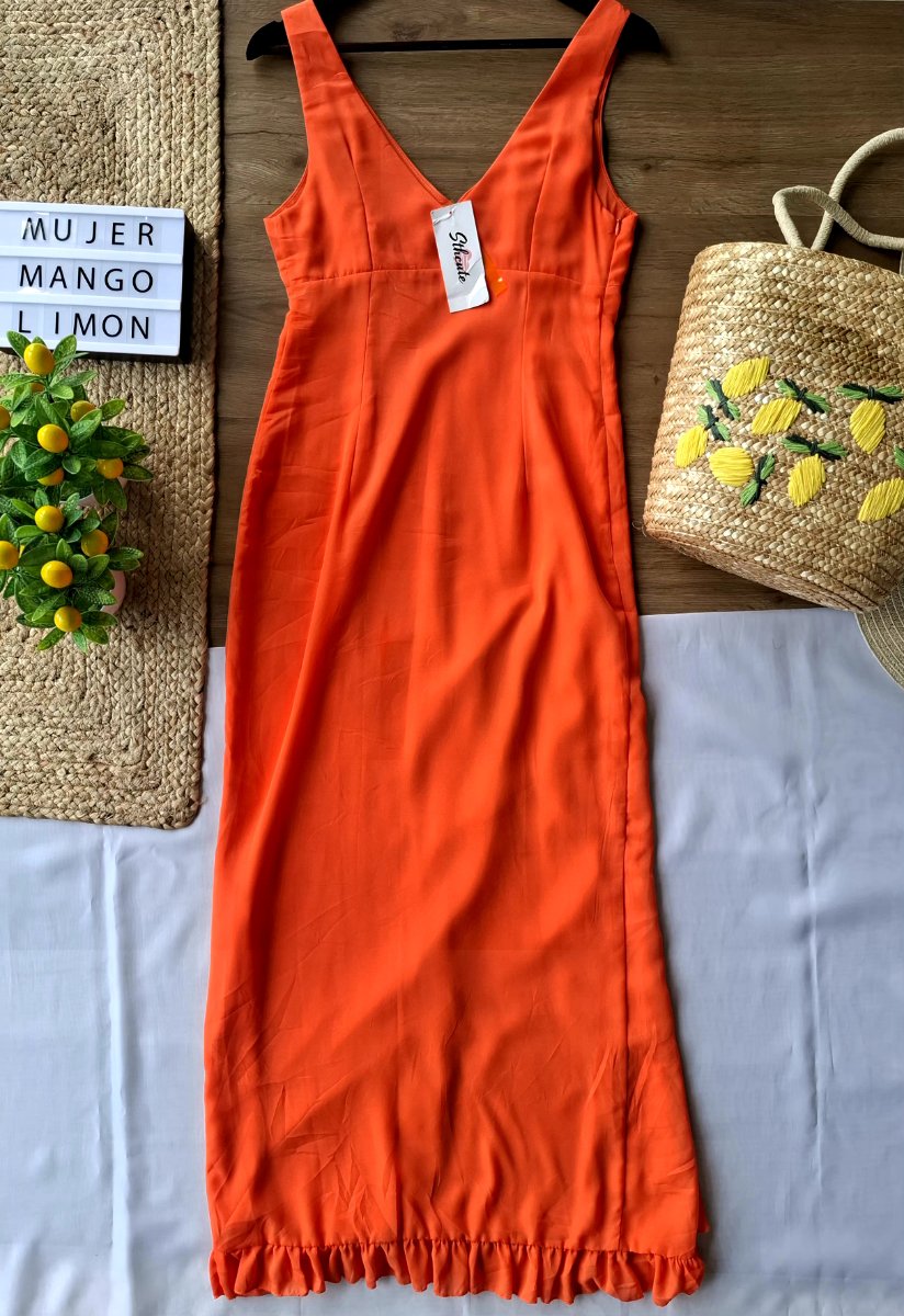 Vestido STHCUTE Encanto Naranja — miniatura 3