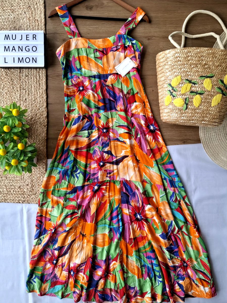 Vestido 1STATE Paraíso Tropical — miniatura 2