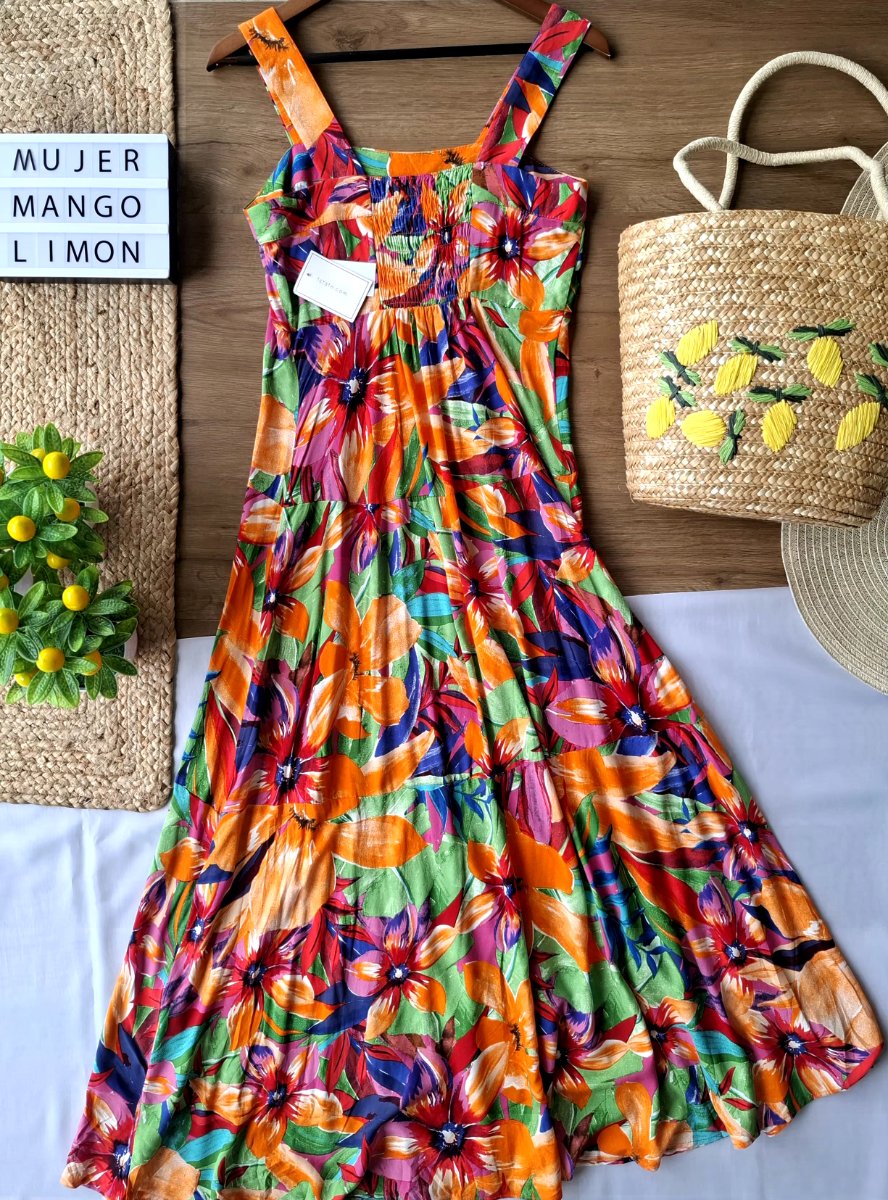Vestido 1STATE Paraíso Tropical — miniatura 4