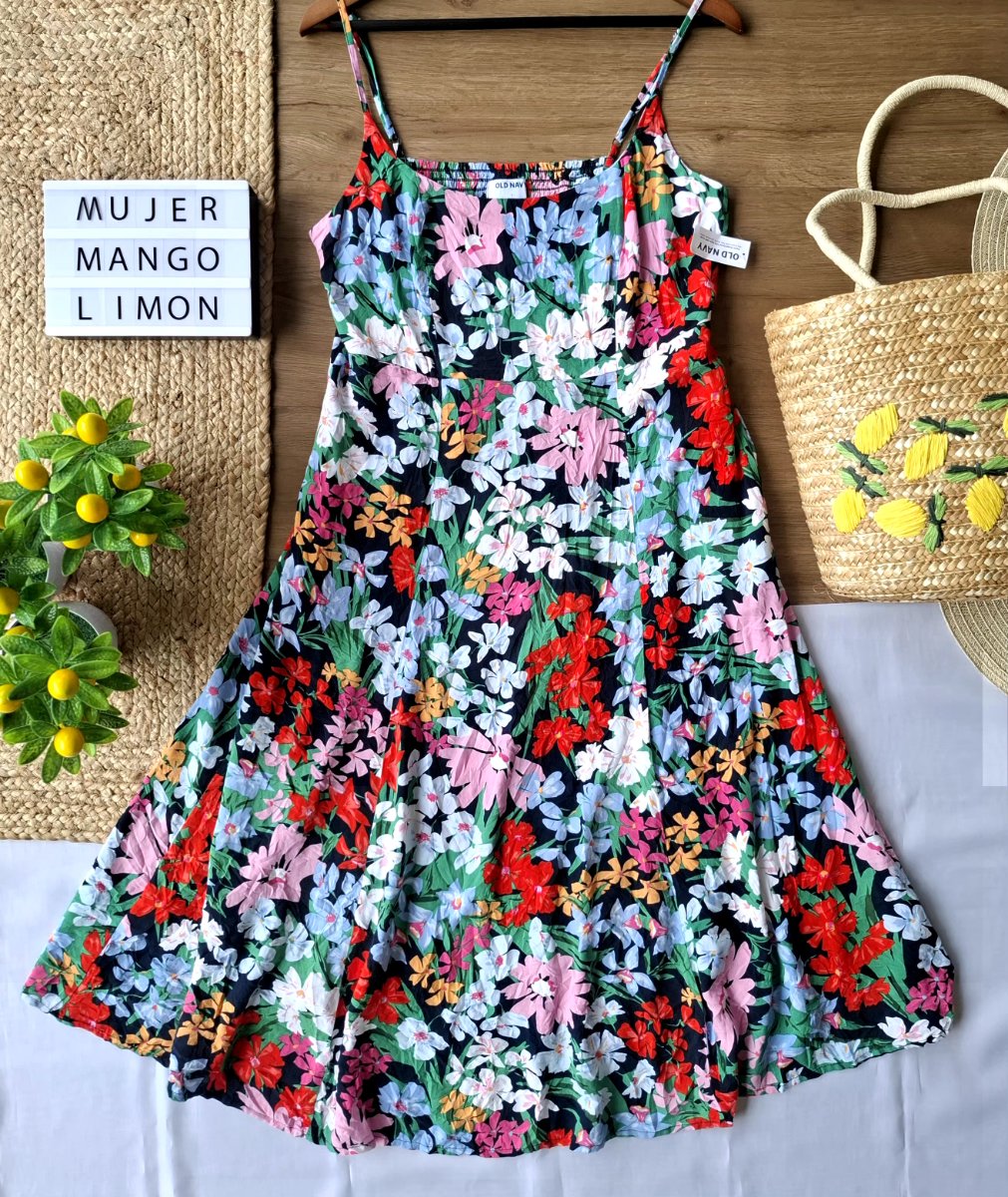 Vestido OLD NAVY Flores de Primavera — miniatura 2