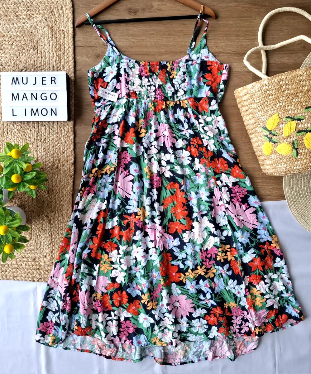 Vestido OLD NAVY Flores de Primavera — miniatura 3