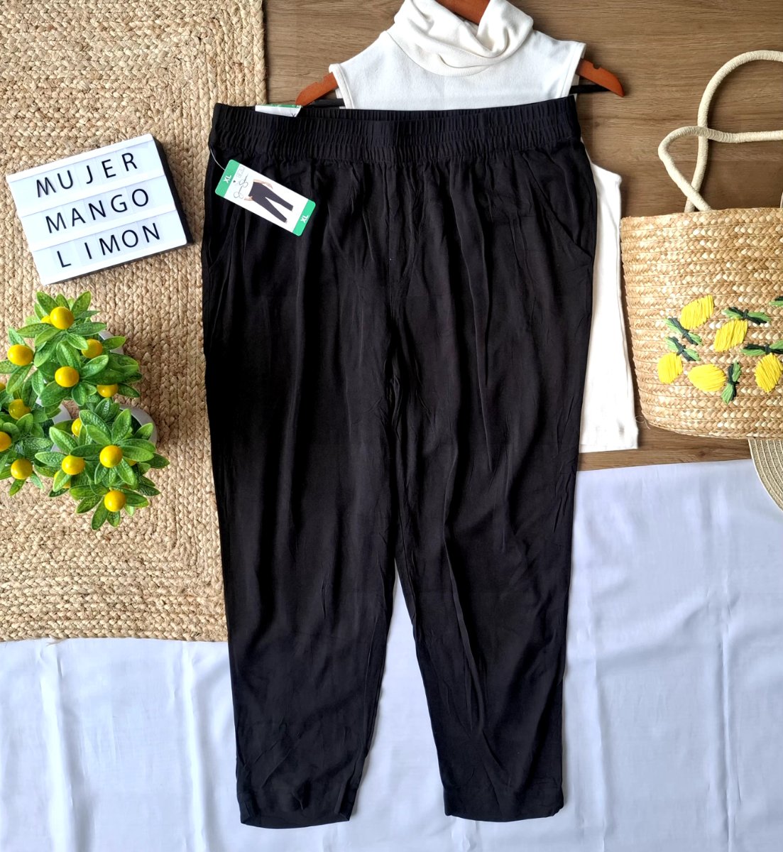 Pantalón JESSICA SIMPSON Negro Esencial — miniatura 4