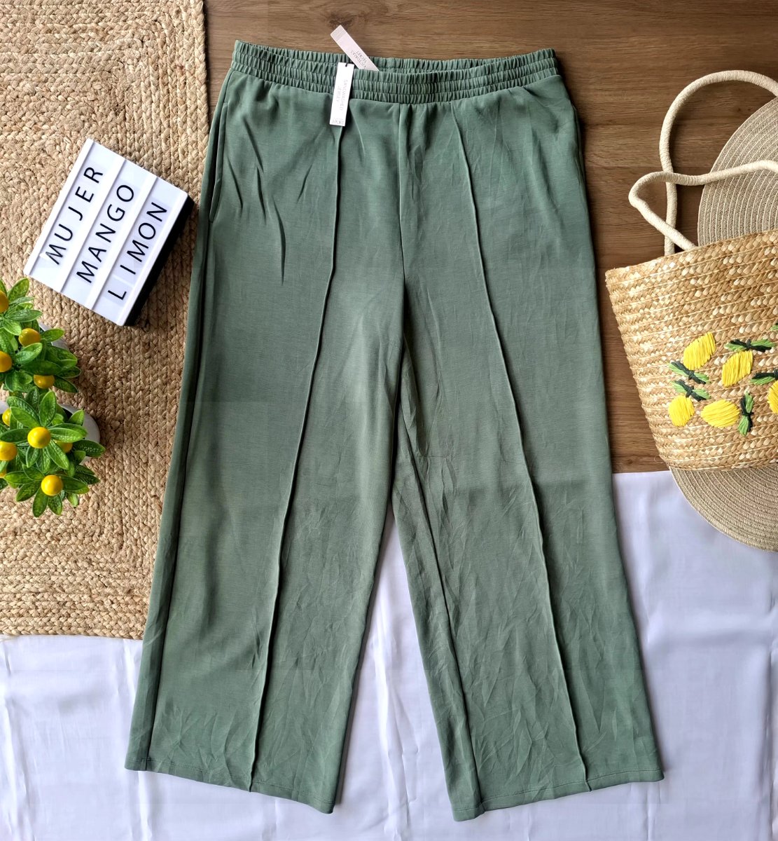 Pantalón VICTORIA'S SECRET Verde Salvia — miniatura 2